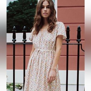 SOLD! Christy Dawn- The Dawn Dress, Honey Blossom, 
Size PXS